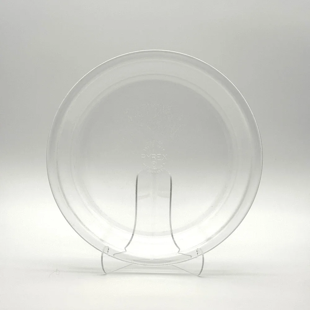 Pyrex 209 Pie Plate 9 Inch Clear Glass Round Baking Dish Vintage 1950s